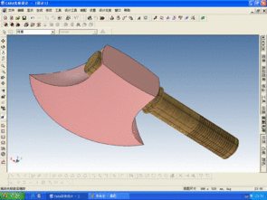 CAD軟件技術(shù)學(xué)習(xí)交流區(qū) 剛學(xué)會(huì)用CAXA2007實(shí)體設(shè)計(jì)繪制公司主打產(chǎn)品斧頭的經(jīng)驗(yàn)分享